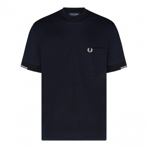 Navy Blue Cotton Lined...