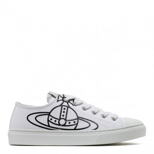 White and Black Plimsoll...