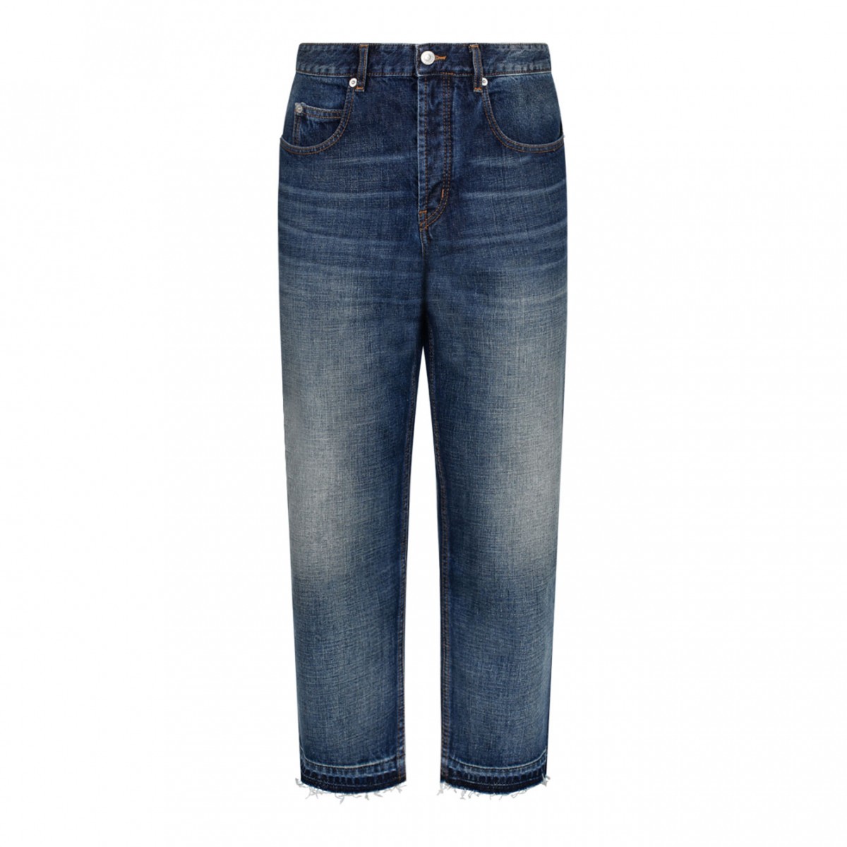 Lacoste Live Straight Cut 5 Pocket Cotton Jeans Blue | Dressinn