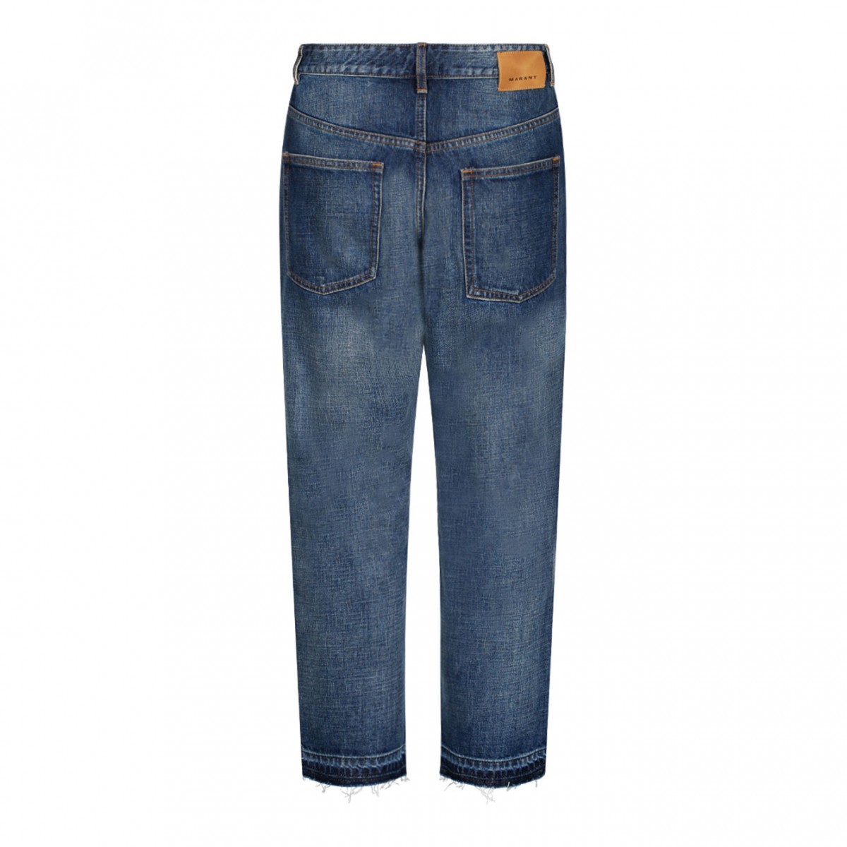 Straight jeans Prada Blue size 31 US in Cotton - 35276166