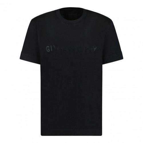 Black Rhinestones T-Shirt