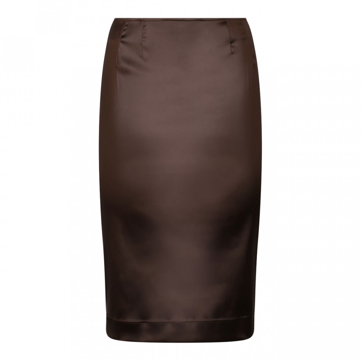 Chesnutt Brown Pencil Skirt