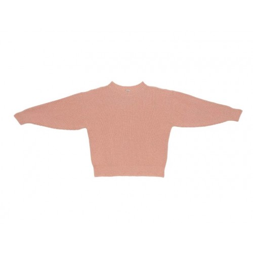Light Pink Ribbed Sweater