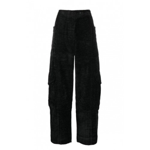 Chenille Black Pants