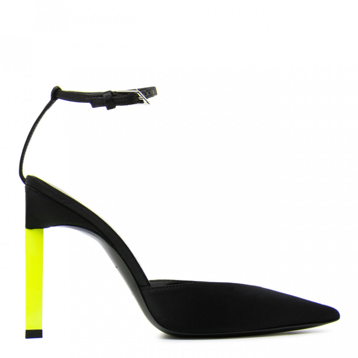 Black and Fluo Yellow Perine Pump