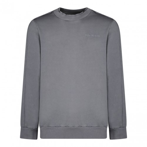 Dark Grey Cotton Sweatshirt