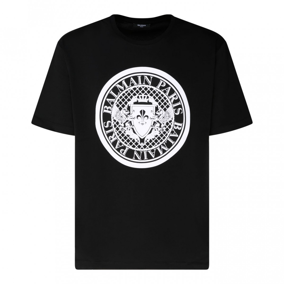 Black Organic Cotton Logo Print T-Shirt
