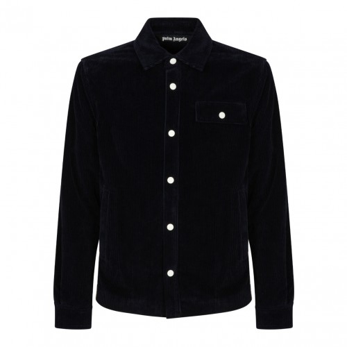 Black Coduroy Shirt Jacket