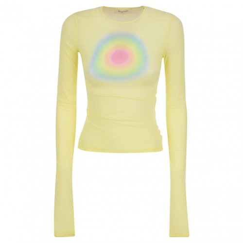 Pastel Yellow Terry Top