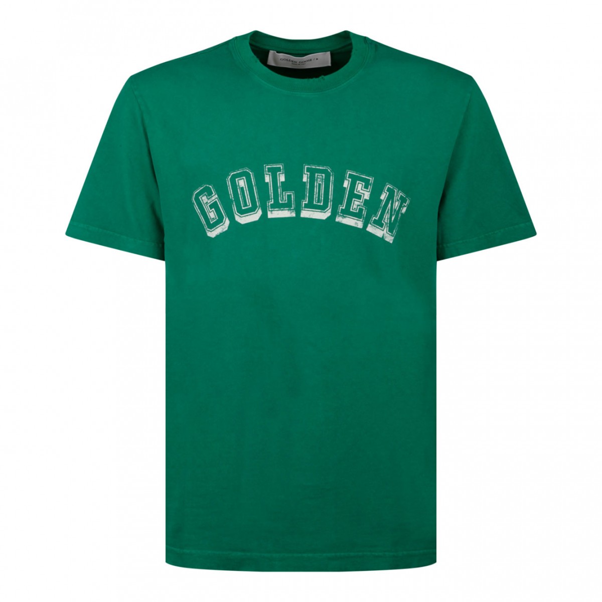 Green Logo Print T-Shirt