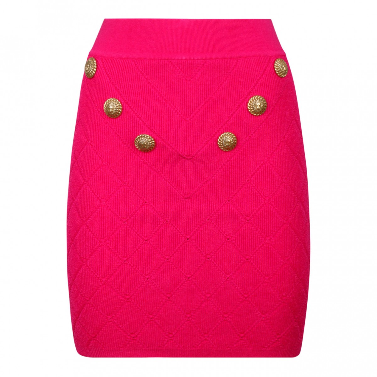 Fuchsia Fine Knit Skirt