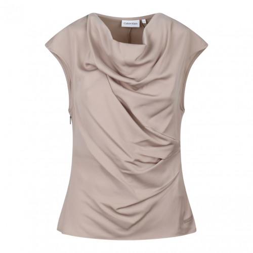Neutral Taupe Top