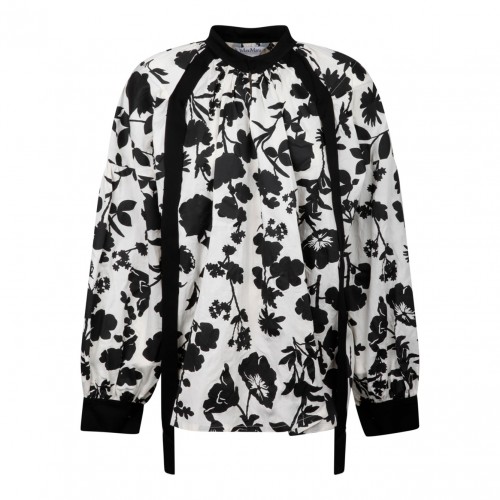 Black and White Floral...