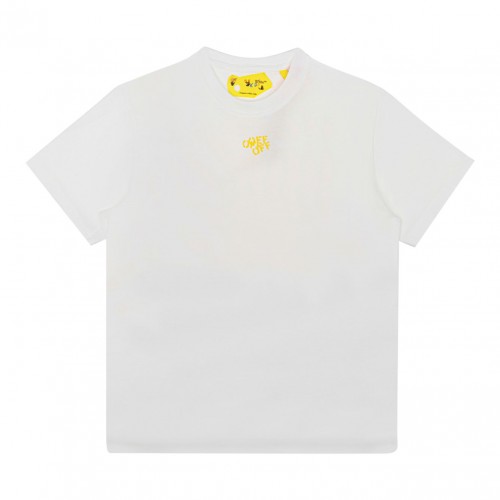 White and Yellow T-Shirt