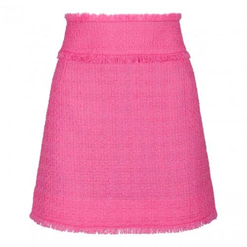 Pink Rachel Tweed Miniskirt