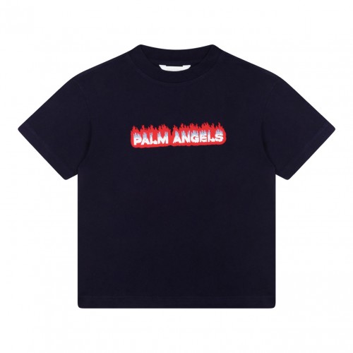 Blu Navy Print T-Shirt