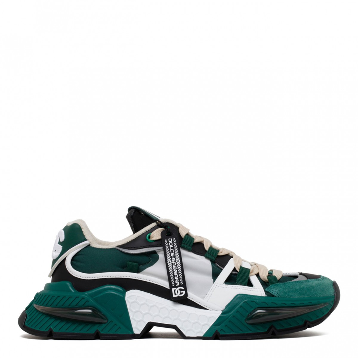 Green and Black Airmaster Sneakers