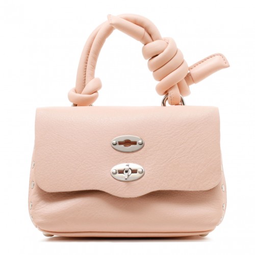 Light Pink Baby Piuma Knot Bag