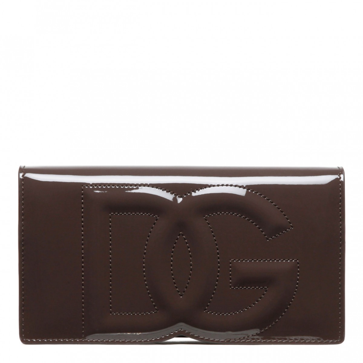 Coffee Brown DG Logo Mini Bag