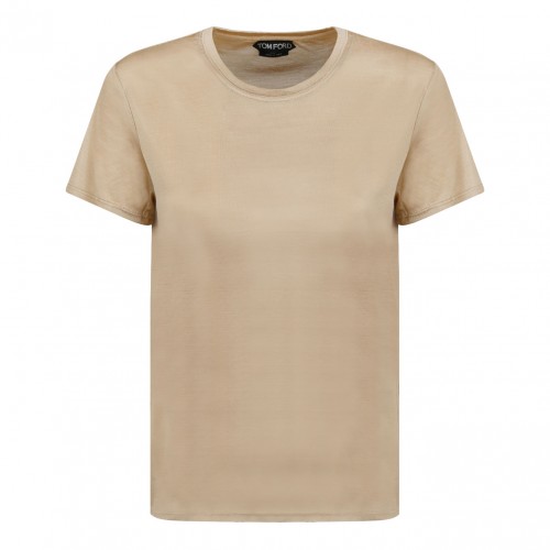 Golden Tan Crewneck T-Shirt