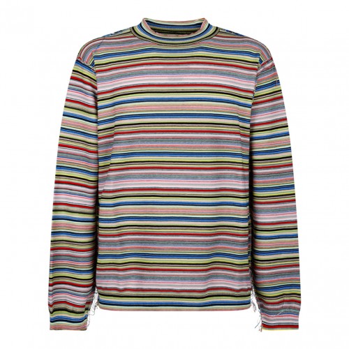 Multicolor Striped Knitwear