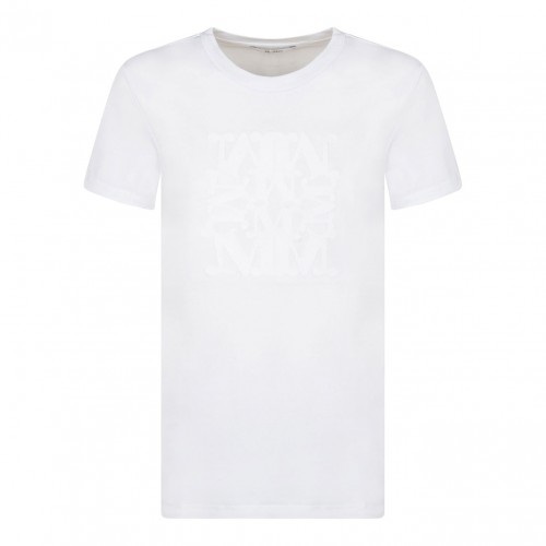Taverna White Crewneck T-Shirt