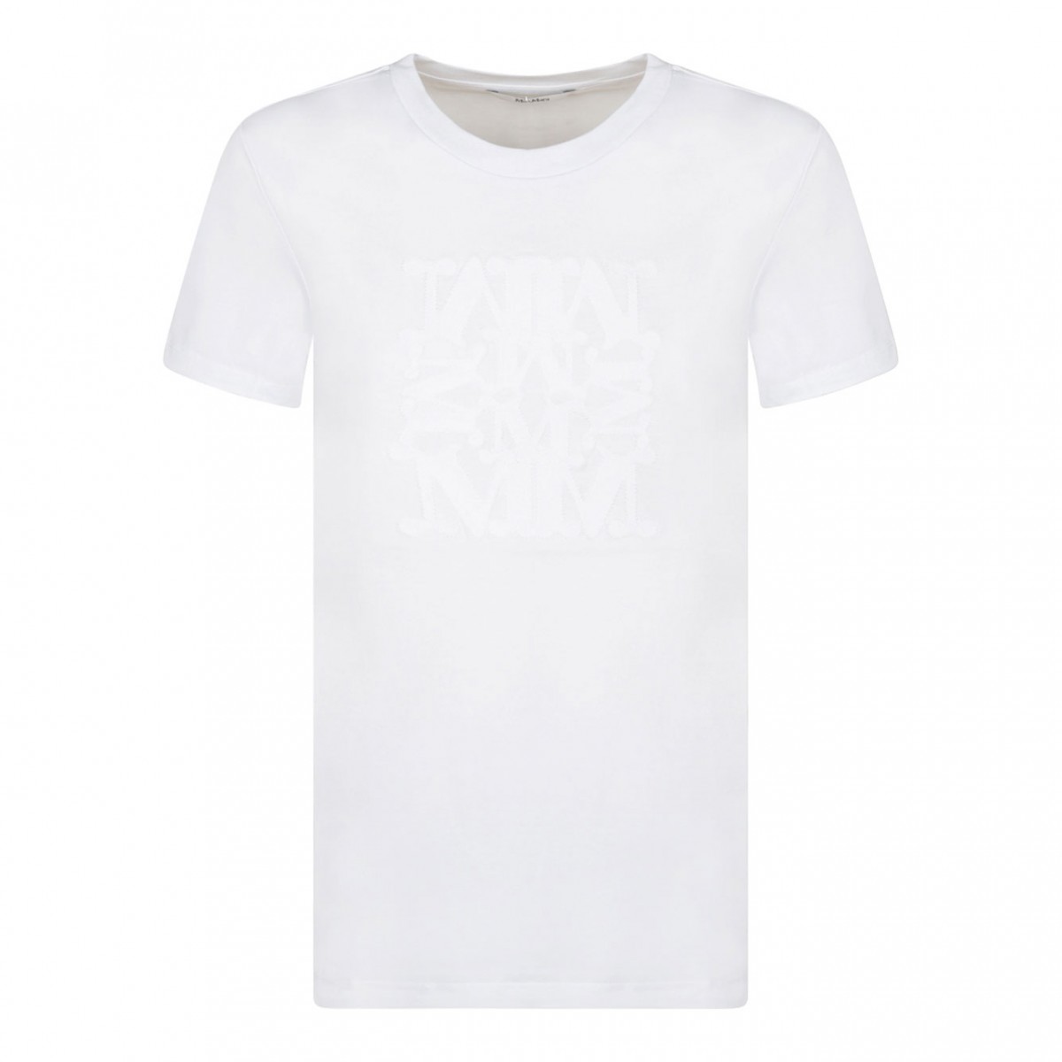 Taverna White Crewneck T-Shirt