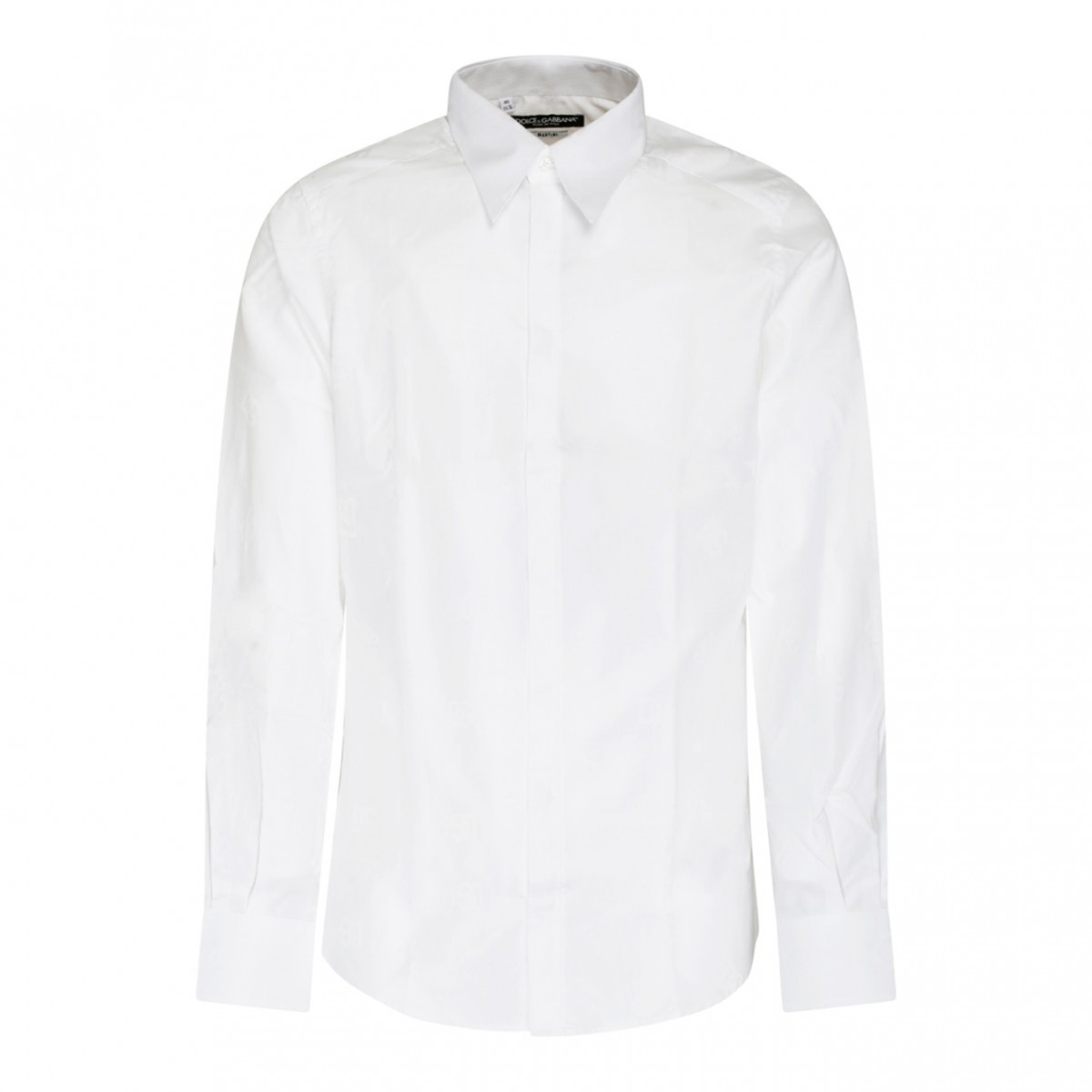 Dolce & Gabbana White Cotton Shirt.