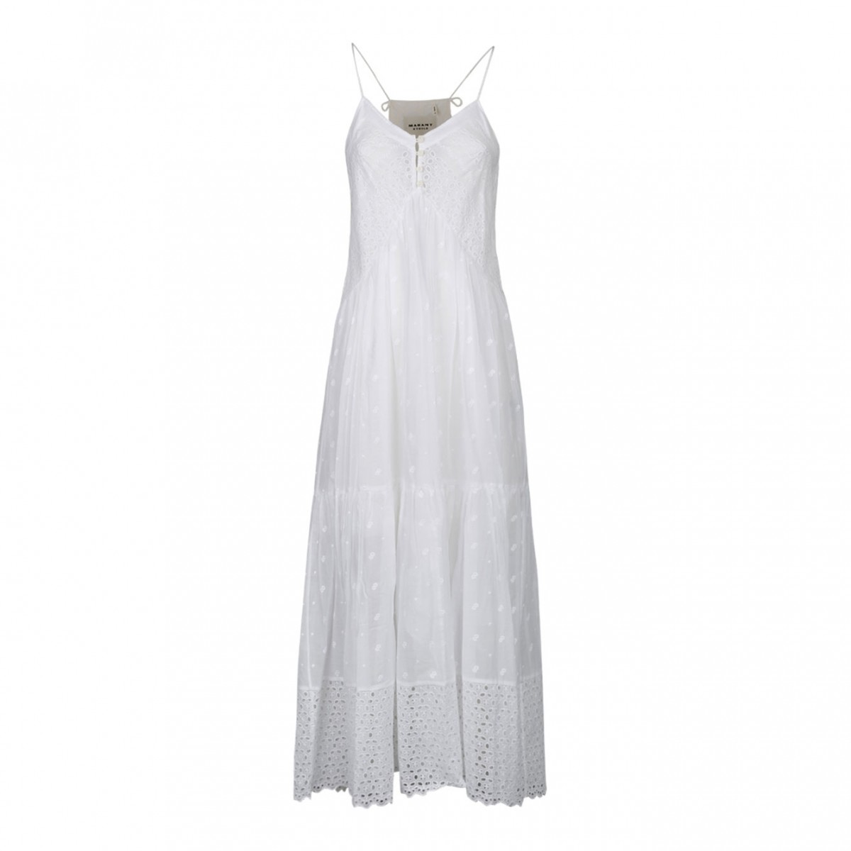 Sabba Long White Dress