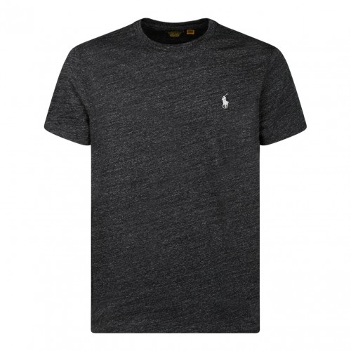 Dark Gray Cotton T-shirt