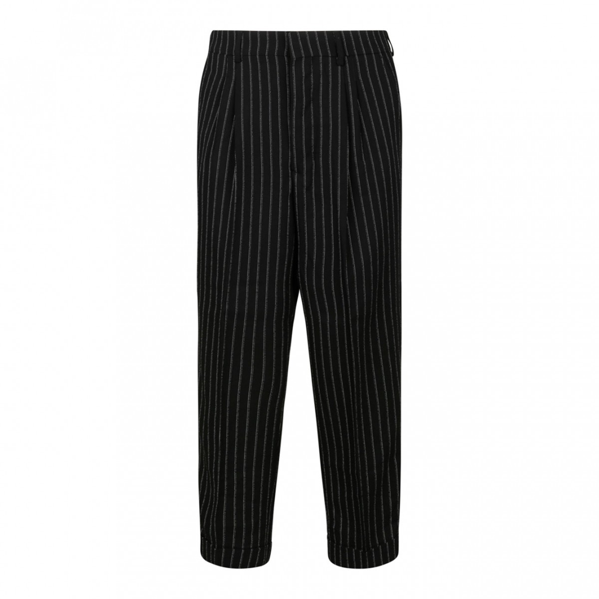 Black Carrot Fit Trousers