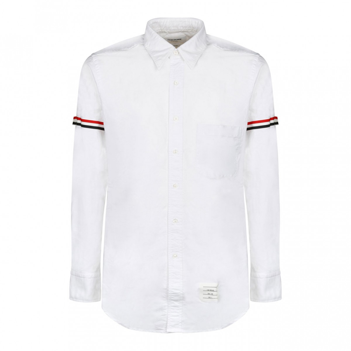 White Oxford Classic Armbands Shirt