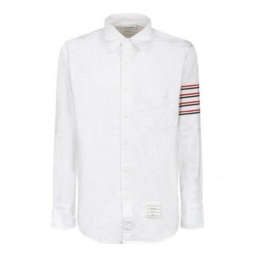 White Button Down Collar Shirt