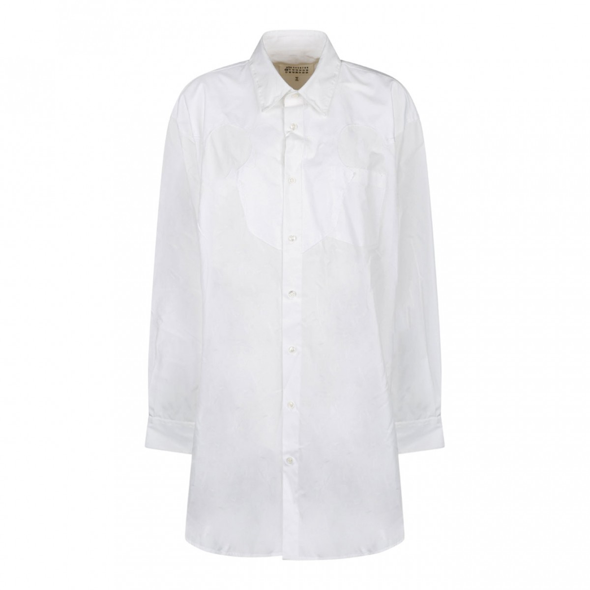 Cotton Poplin White Shirt Dress