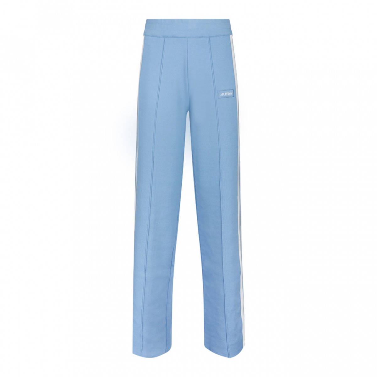 Light Blue Knitted Trousers