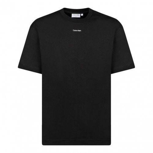 Black Logo Print T-Shirt