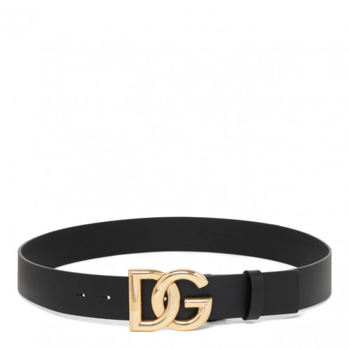 Black DG Logo Belt