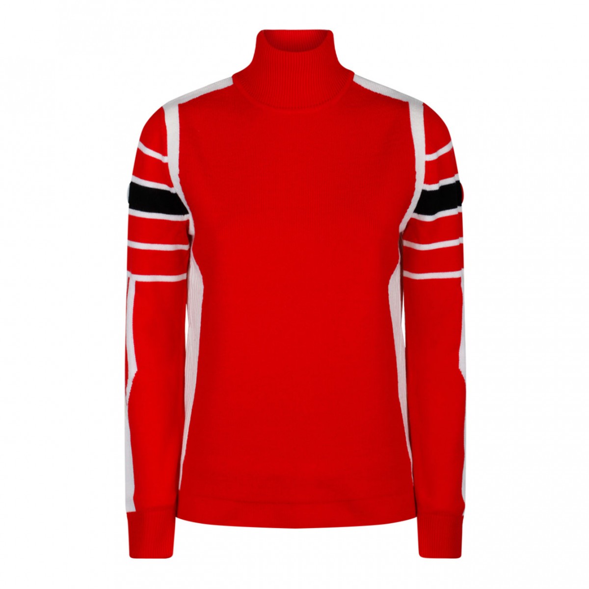 Red and White Esra Pullover
