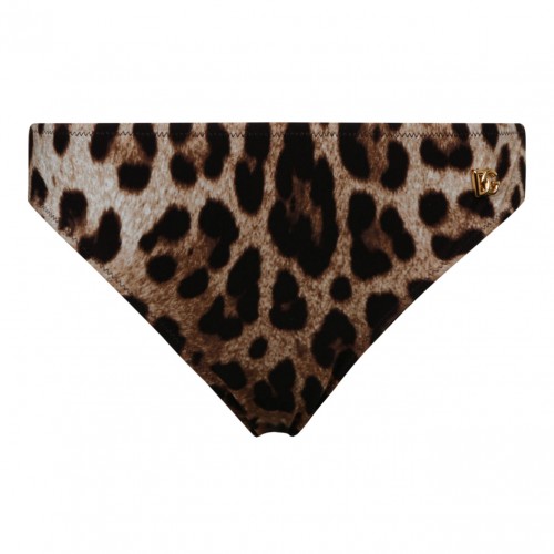 Leopard Print Bikini Bottoms