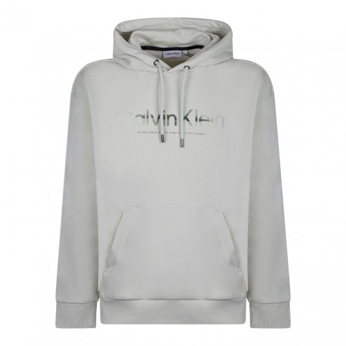 Contrasting Front Logo Hoodie