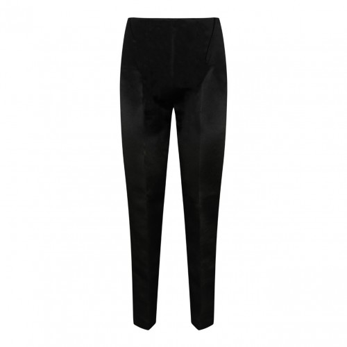 Black Low Rise Trousers