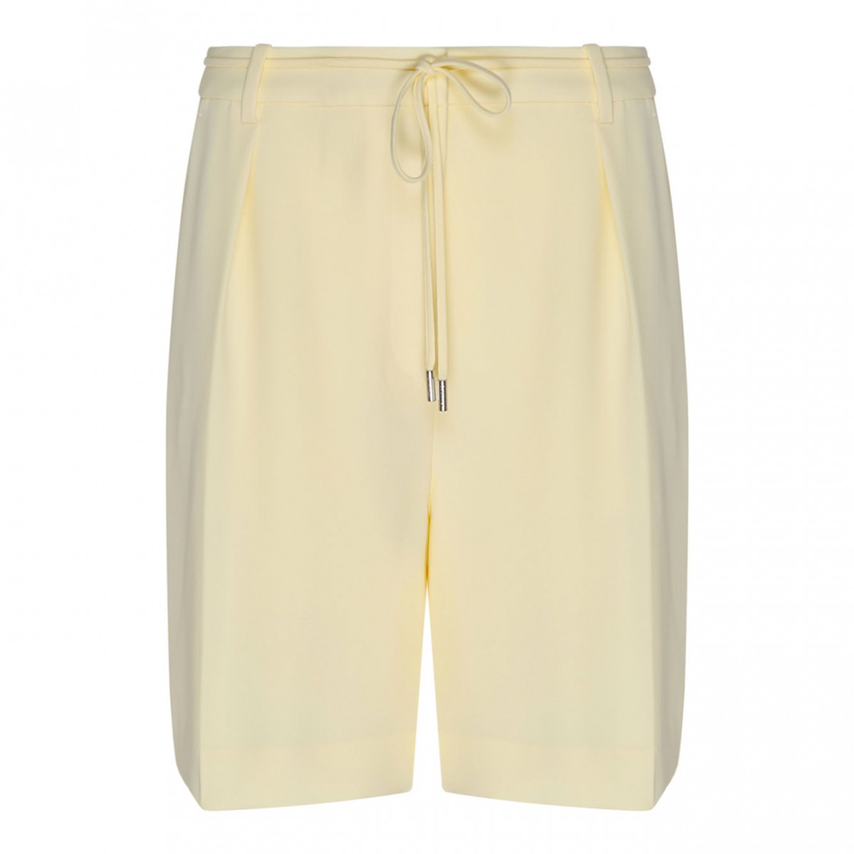 Yellow Twill Shorts