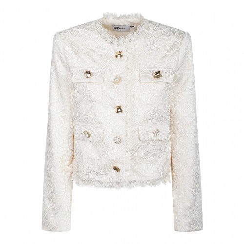 Cream Cord Lace Jacket