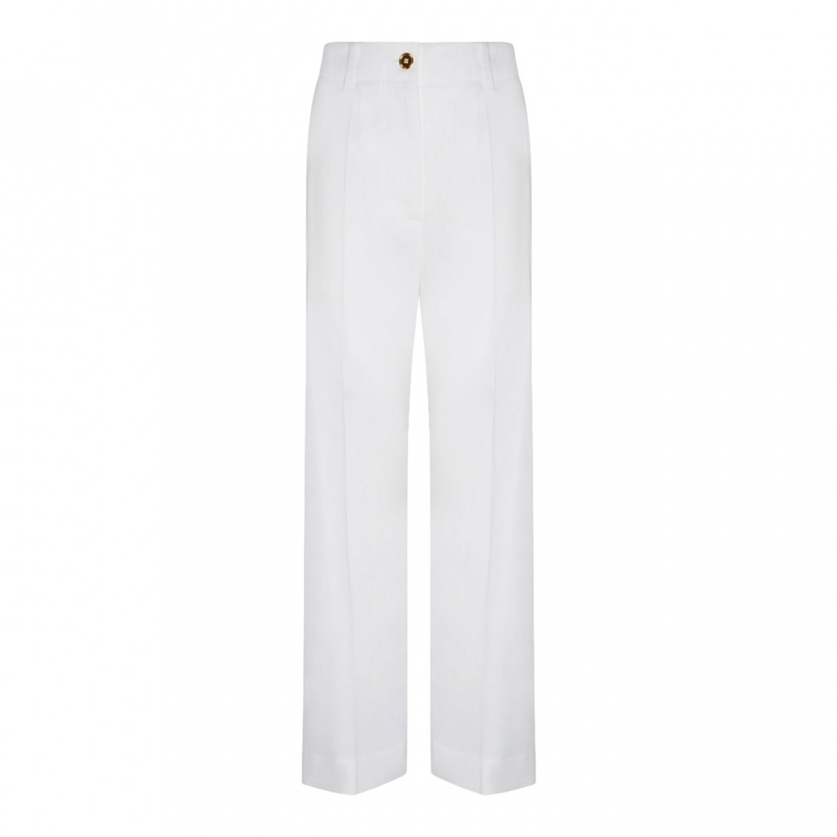 White Iconic Trousers