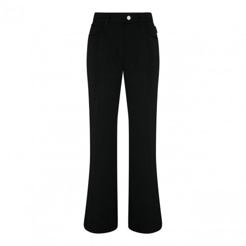 Black Twill 70'S Bootcut Pants