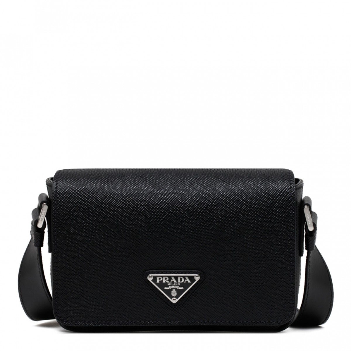 Black Saffiano Shoulder Bag