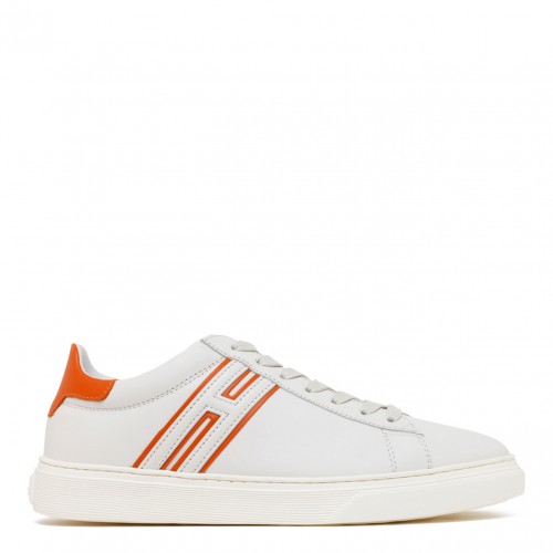 Sneakers H365 White and Orange