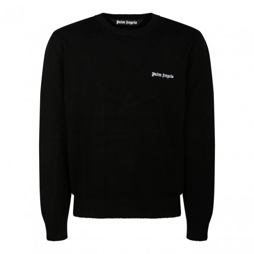 Black Logo Sweater