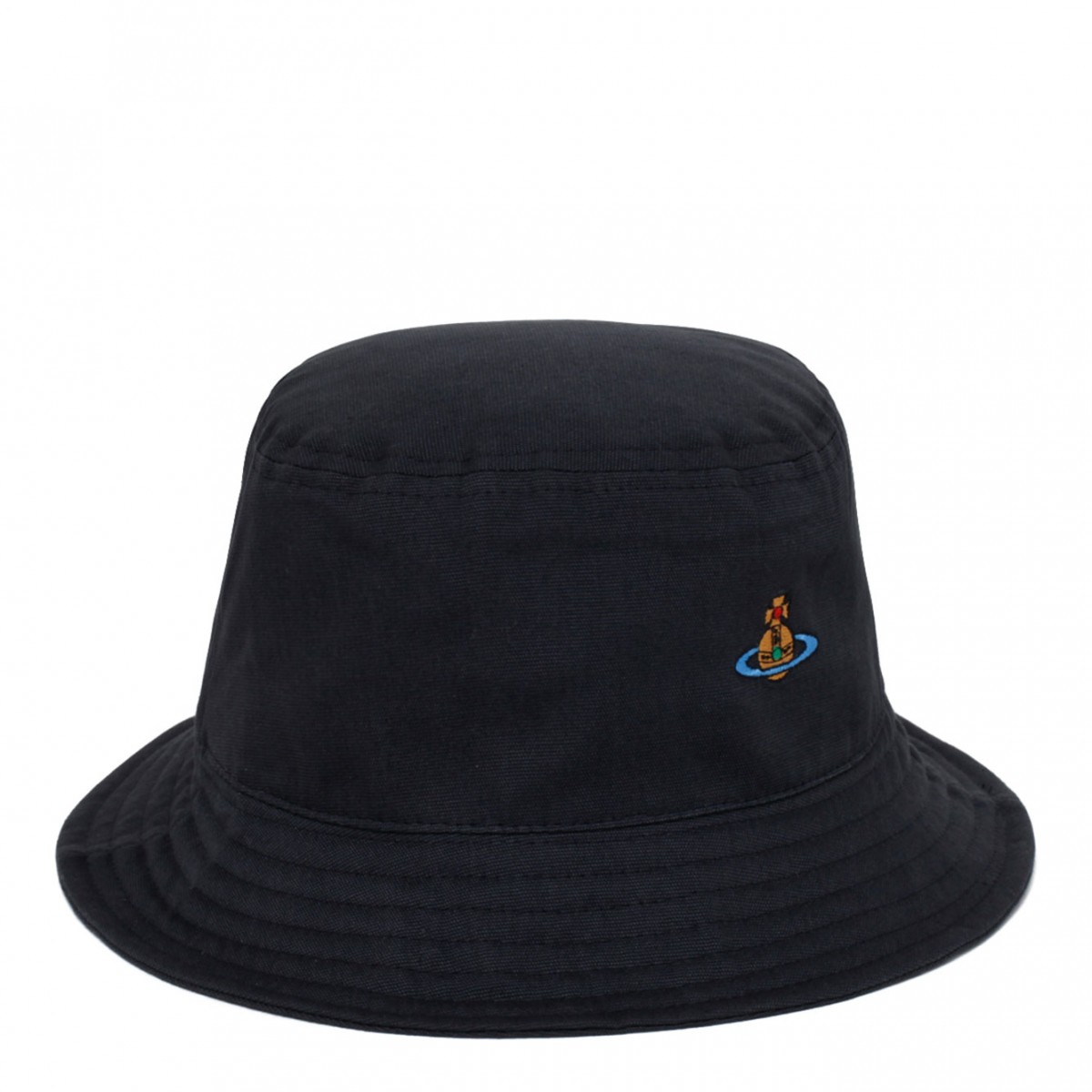 Unisex Colour Navy Blue Bucket Hat