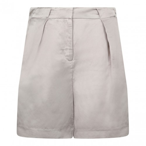 Sand Pebble Shorts In Linen...